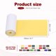 thumbnail image 2 of Cinta de Parches de Cuero Uxcell para Muebles, Kit de Reparación de Cuero Autoadhesivo de Vinilo de 3.2 x 61 pulgadas, Amarillo Brillante, 2 of 6