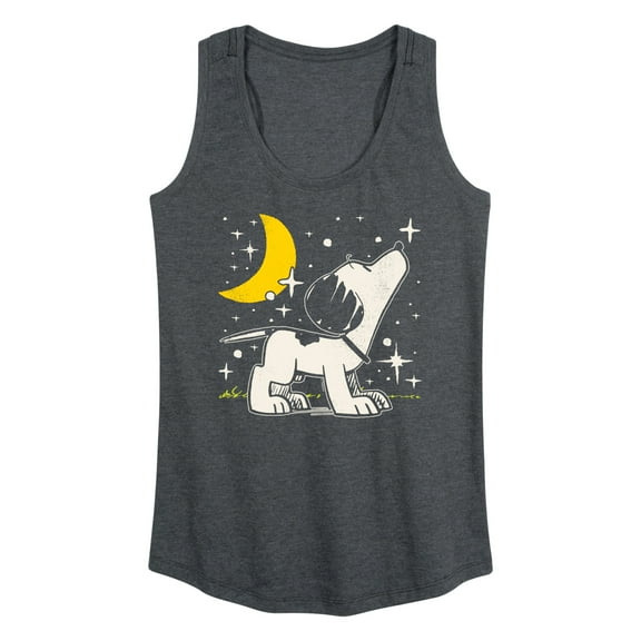 Peanuts - 50s Snoopy Stars - Women's Racerback Tank Top