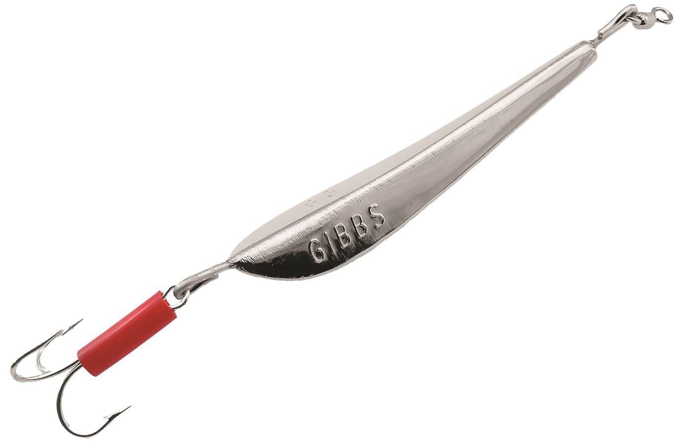 Gibbs G-1200-094 Cod Jig #94, 4", 2 oz (116087), Extra long swivel, treble hook