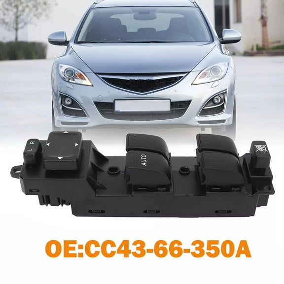 For 2006-2010 Mazda 5 Driver Side Door Master Power Window Switch Control Panel