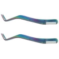 thumbnail image 3 of 2Pcs Convenient Lash Tweezer Small Lash Applicator Professional Eyelash Tweezer Women Accessory, 3 of 8