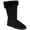 Black, variant on Womens Novaa Suede Cold Weather Winter & Snow Boots