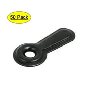 Picture Frame Turn Button Fasteners Set, 100 Pcs Picture Frame Backing Clips Hardware Clips, Black