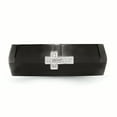 thumbnail image 4 of Stainless Steel Black IP-plated w/Diamond Cross Ring, 4 of 11