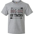 thumbnail image 3 of Inktastic Big Sis of Twins Sister Announcement Youth T-Shirt, 3 of 5