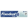 Fixodent Complete Free Denture Adhesive Cream, 2.4 oz