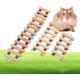 thumbnail image 5 of Escalera giratoria colgante de Color para pájaros, loros, accesorios para jaulas de pájaros, marco de hamaca de madera, juguete para masticar, rata, hámster, escalera de escalada (6, 5 of 5