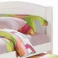 thumbnail image 3 of Benjara 82" Transitional Wood Twin Bed with Trundle in White, 3 of 5
