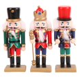 thumbnail image 1 of Adornos de soldado títere Cascanueces de 15CM, colgante de Navidad, decoración de escritorio, dibujos animados, banda de soldados, muñecos Cascanueces, 1 ud., 1 of 4