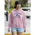 thumbnail image 2 of California Take A Hike Hoodie Women -Image by Shutterstock, Female x-Large, 2 of 4