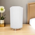 thumbnail image 4 of LEEYNEER Paper Lantern Lamp White Paper Foldable Night Light 1Set, 4 of 7