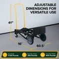 thumbnail image 3 of Harper Trucks PJDY2223AKD Hand Truck and Dolly, 400 Lb Capacity, Black, 3 of 7