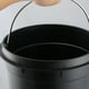 thumbnail image 1 of Bote de Basura de Acero Bote de Basura de Cocina Bote de Basura Con Manos Sin Contacto Y Pedal de Cierre Suave Para Baño, Dormitorio, Sala de Estar U Oficina, 1 of 7