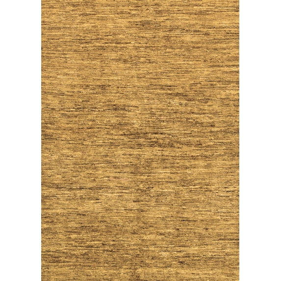 Ahgly Company Indoor Rectangle Abstract Brown Modern Area Rugs, 2' x 3'