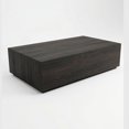 thumbnail image 3 of Mesa de Centro Ebon Wood Monolítica Minimalista Ébano con Base Arquitectónica - LEMICH, 3 of 5
