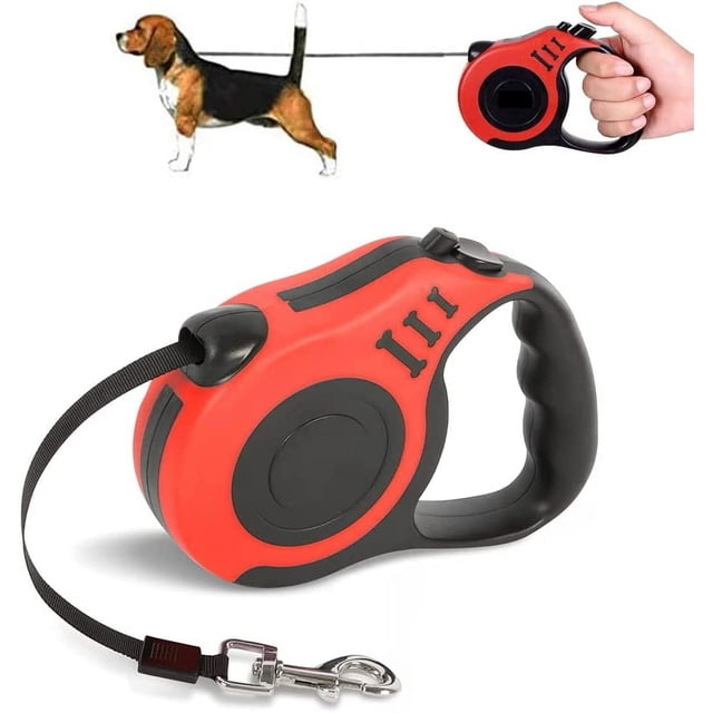 Cuerda para caminar para perros pequeños y medianos, cuerda de tracción automática retráctil reflectante, correa para perros, cuerda telescópica para caminar, adecuada para perros pequeños y medianos