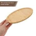 thumbnail image 3 of Wooden Serving Trays Kitchen Wood Fruit Tray Multi-functional Storage Plate, 3 of 8