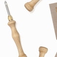 thumbnail image 4 of MesaSe 5 Sizes Embroidery Punch Needle  Wooden Handle Punch Needle Rug Hooking Tools, 4 of 13