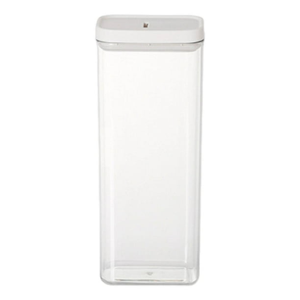 Organizador de Tarros de Almacenamiento para Cocina, Estante para Granos de Café, Lata de Almacenamiento, Tarro de Condimentos Transparente Multifunci