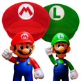 thumbnail image 2 of Gorro Para Niños Super Mario Gorra Con Pico Bros Cosplay Dress Up Prop Juego Caliente Lindo Caps, 2 of 4