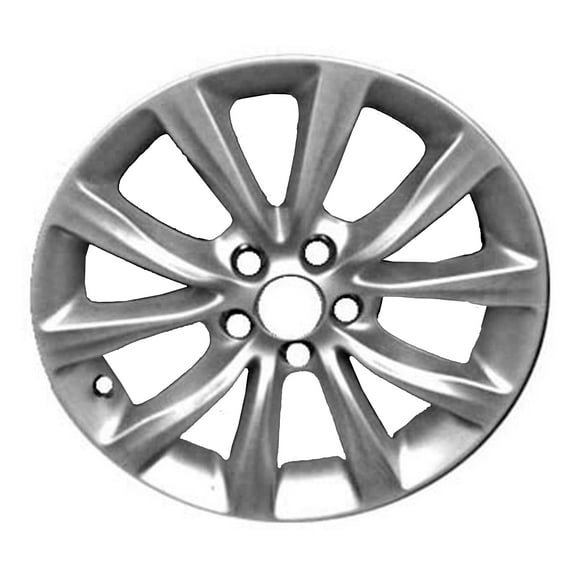 Chrysler 200 Wheel 2015-2017 17" Factory OEM Silver 1WM44XZAAB