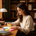 thumbnail image 7 of Sticky Notes 2.95X2.95 Inch,Pop-Up Sticky Notes,Adhesive Memo Pad with 8 Bright Colors,400 Sheets,Colored Self-Stick Notes,Accordion Sticky Notes,Small Square Foldable Sticky Notes,Yellow, 7 of 7