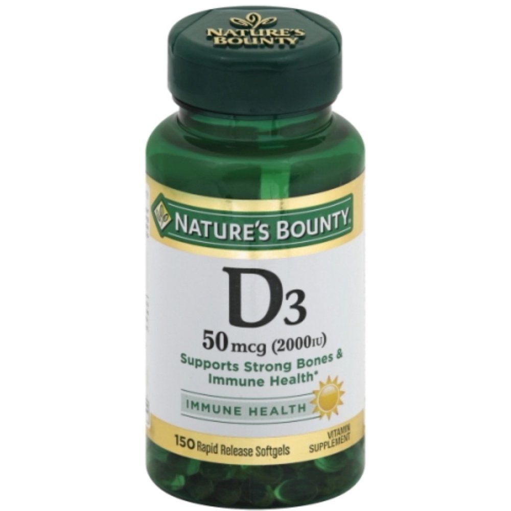 Vitamin D3 2000 IU, 150 Softgels