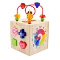 thumbnail image 1 of Juguetes de madera 5 en 1 de educación temprana para niños.-- Sailing Electrónica, 1 of 5