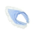 thumbnail image 4 of Unique Bargains 1 Pc Headband Plaid Triangle Hair Accessories for Women Blue, 4 of 5