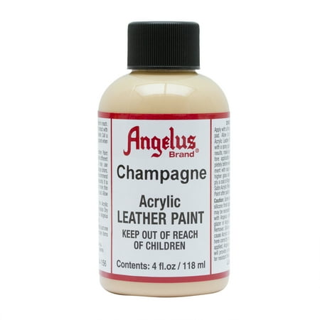 UPC: 0086366741566 | Angelus Acrylic Leather Paint  4 oz.  Champagne