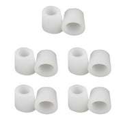 5 Pairs Soft Toe Tube Caps Foot Corn Remover Bladder For White