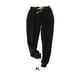 thumbnail image 4 of Qarigey Pantalón deportivo de felpa grueso de invierno, elegante y cálido, para la estación fría, pantalones casuales cálidos de invierno Prendas para la parte inferior del cuerpo negro SG, 4 of 6