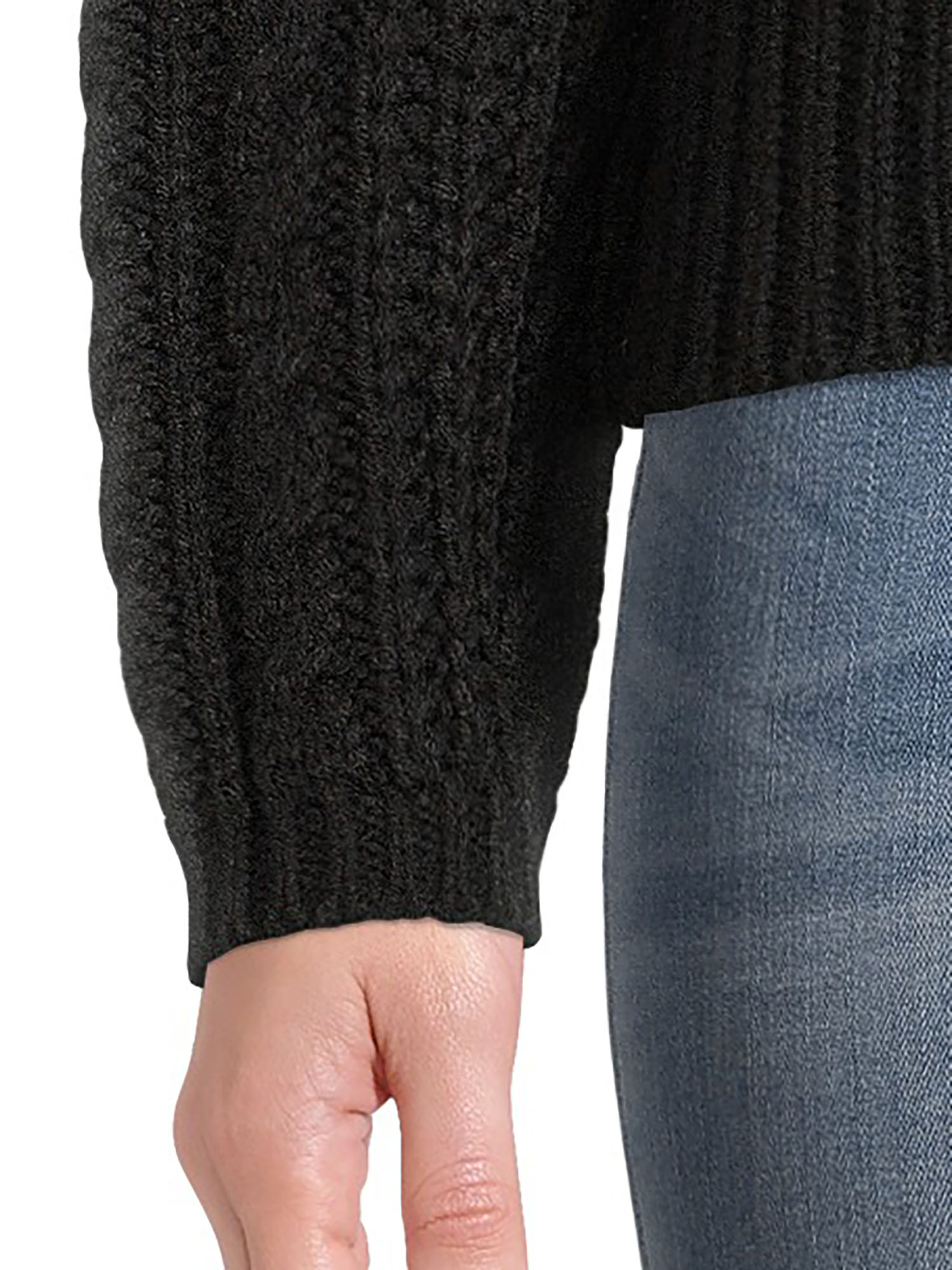 Time and Tru Women's Long Sleeve Pullover Sweater