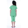 thumbnail image 2 of Moomaya Womens Nightwear Set Capri Cotton Sleepwear 2 Pcs Nightdresses, 2 of 6