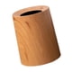 thumbnail image 1 of Papelera de madera elegante sin tapa, multiusos, para el hogar L. marrón, 1 of 9
