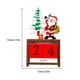 thumbnail image 2 of Kearding Calendario de Navidad Ciervo de dibujos animados Cuenta regresiva ajustable Resistente al desgaste Inastillable Calendarios ligeros Kits de decoración para fiestas Los ancianos, 2 of 6