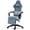 Blue, variant on GOOSEA Ergonomic Gaming Chair with Footrest and Lumbar Support, Breathable Fabric Office Chair with Cooling Gel Seat Pad and Storage Bag, Home Computer Desk Chair, Gray