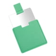 thumbnail image 2 of TopLLC Stainless Steel Card Mirror Portable Avoid Drop Frameless Makeup And Makeup Mirror Card Sleeve Portable Small Mirror Stainless steel, 2 of 2