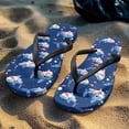 thumbnail image 5 of CHAQLIN Flip Flops Arch Support Comfortable Waterproof Open Toe Summer Beach Thong Sandals Cushion Slip on Slippers, 5 of 9