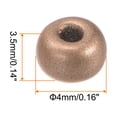 thumbnail image 2 of REGALWOVEN Glass Beads Loose Tiny Round Mini Beads for Bracelet Earring Rings Jewelry Making Rose Gold Tone, 2 of 6