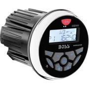 BOSS Audio Systems MGR350B Gauge-Style Marine Bluetooth Receiver, Weatherproof Boat Stereo