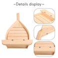 thumbnail image 5 of 42x17x7,5 cm cocina japonesa barcos de Sushi herramientas de Sushi platos surtidos de Sashimi simples hechos a mano de madera T, 5 of 5