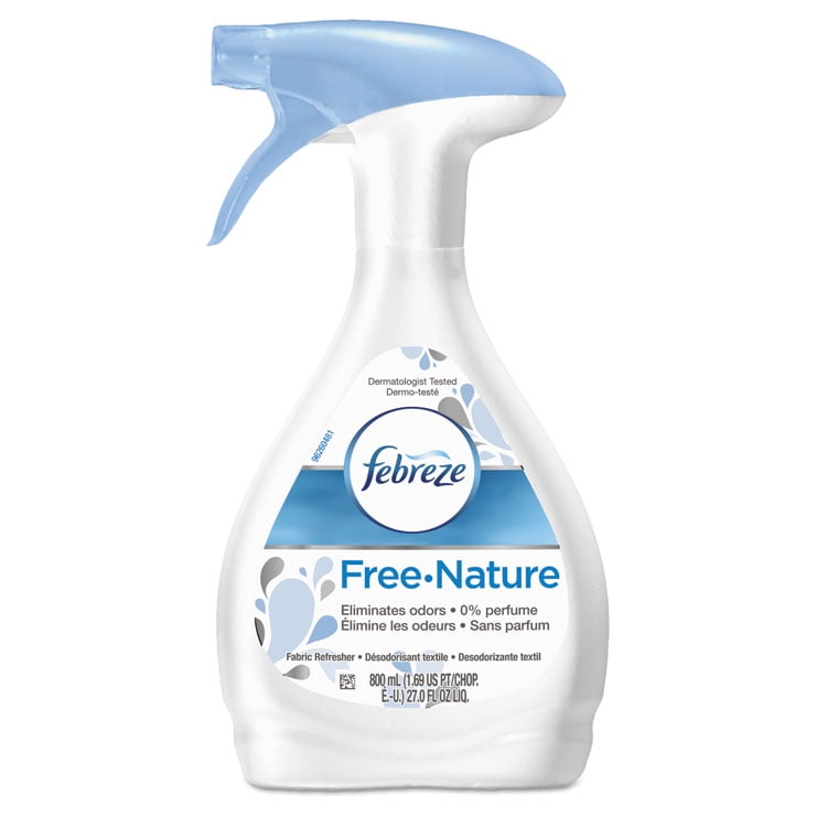 Fabric Refresher & Odor Eliminator, Free/unscented, 27 Oz, 6/carton