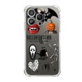 thumbnail image 1 of Halloween Bats Clear Case for iPhone 13 Pro,Transparent Soft TPU Bumper Full Cover Case, 1 of 5