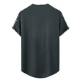 thumbnail image 2 of Playera De Hombre Corte Curvo Camiseta Fit Long Letras, 2 of 2