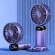 thumbnail image 3 of FLhrweasw Ventilador Mano Plegable 3000 MAh Soporte para Con Ajuste Velocidad USB 5 (púrpura), 3 of 9