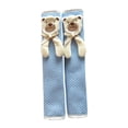thumbnail image 2 of DOLITY 2 Pièces Poignée de Porte de Réfrigérateur Couvre Réfrigérateur Micro-Ondes Porte Tissu Bleu Clair, 2 of 9