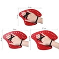 thumbnail image 6 of sunsanly 1 Pair Swimming Hand Paddle with Silicone Strap Holes Professional Kids Adults Beginner Freestyle Training Aid Fins Lap Swimming Accessories, 6 of 8