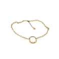 thumbnail image 2 of Collar ovalado dorado de oro laminado, 2 of 7