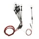 thumbnail image 5 of 10pcs 1: 100 a 1: 150 Modelo Tren de ferrocarril Poste de lámpara Calle Luces blancas cálidas LED Diseño de paisaje en miniatura (Cabeza Zulema Luces de edificios de escala ho, 5 of 8
